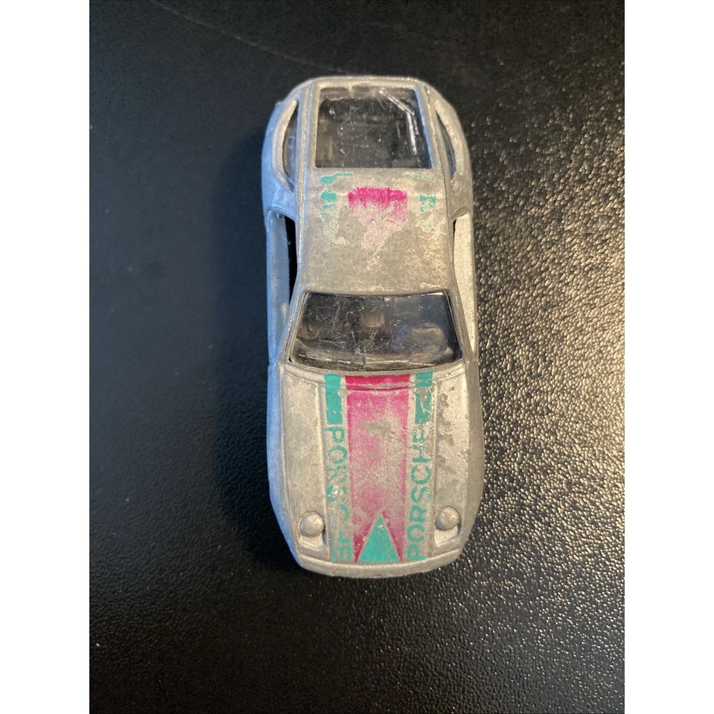 Playart PORSCHE 928 AUTOMOBILE Club De L'ouest Silver VINTAGE Made In Hong Kong - Picture 5 of 6